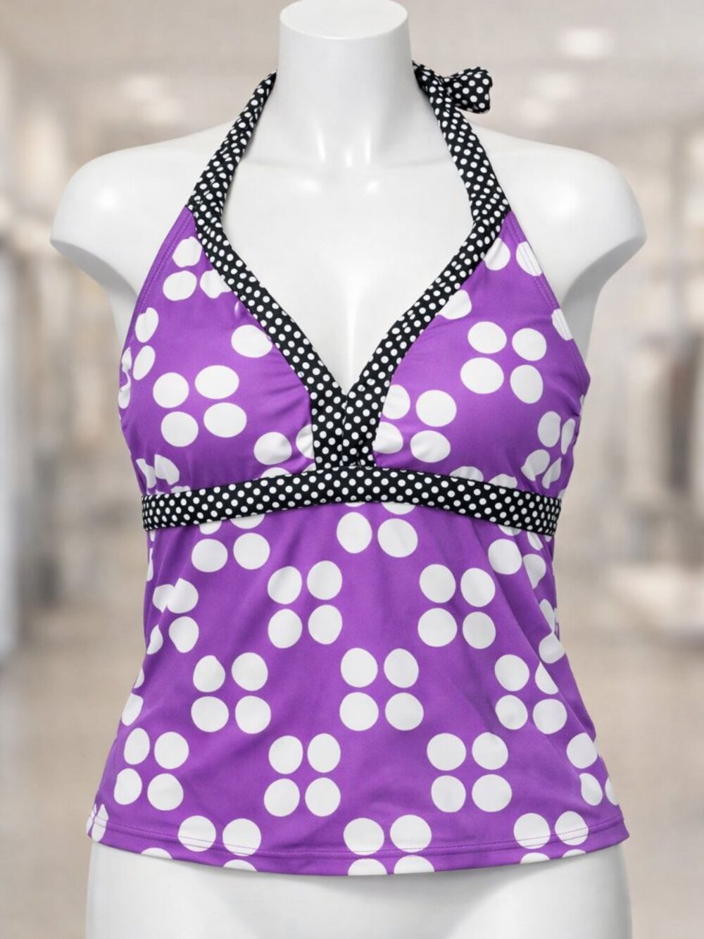 Polkadot swimsuit tops lot